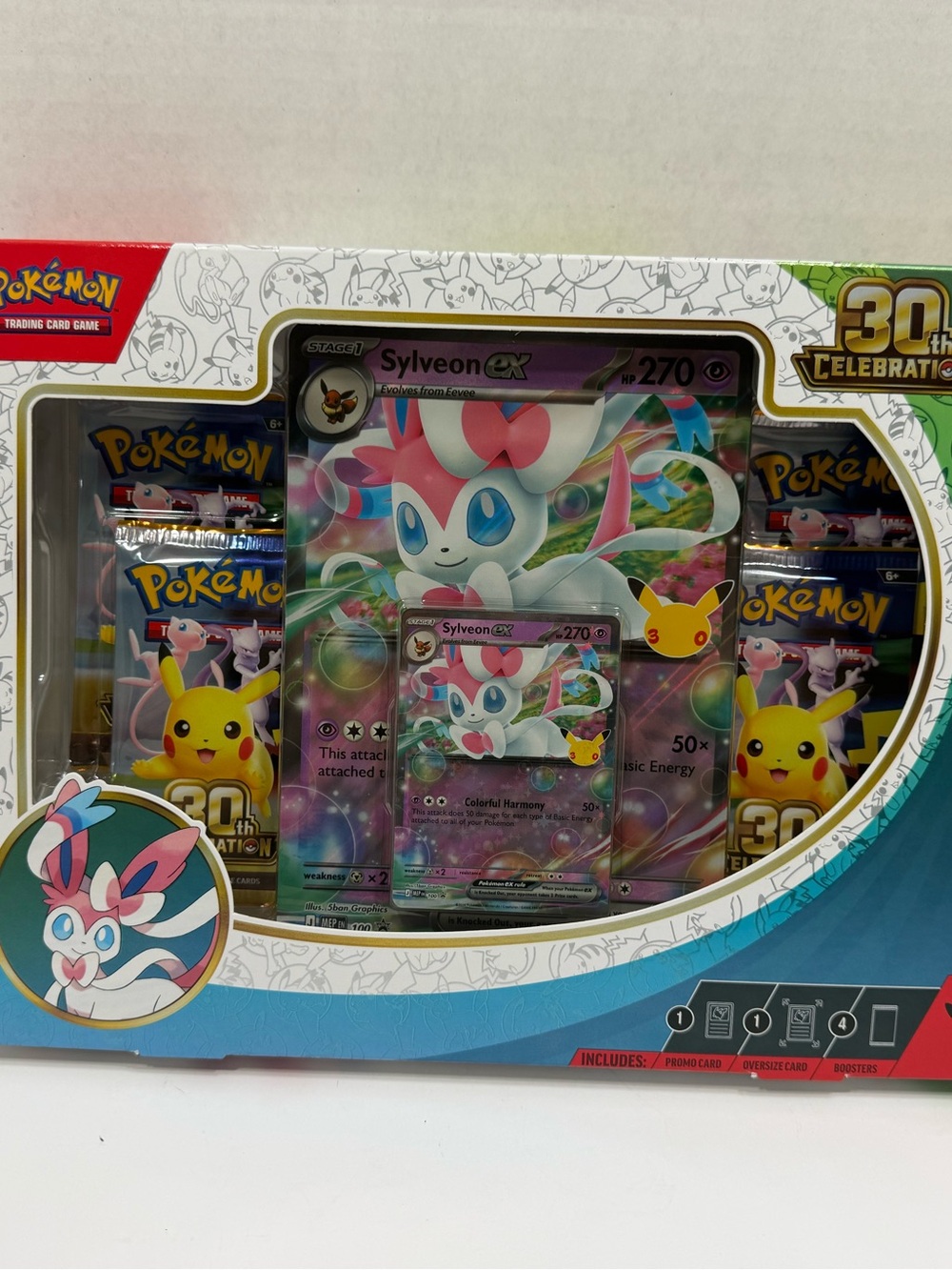 Pokemon Sylveon EX 30th Celebration Box NIB